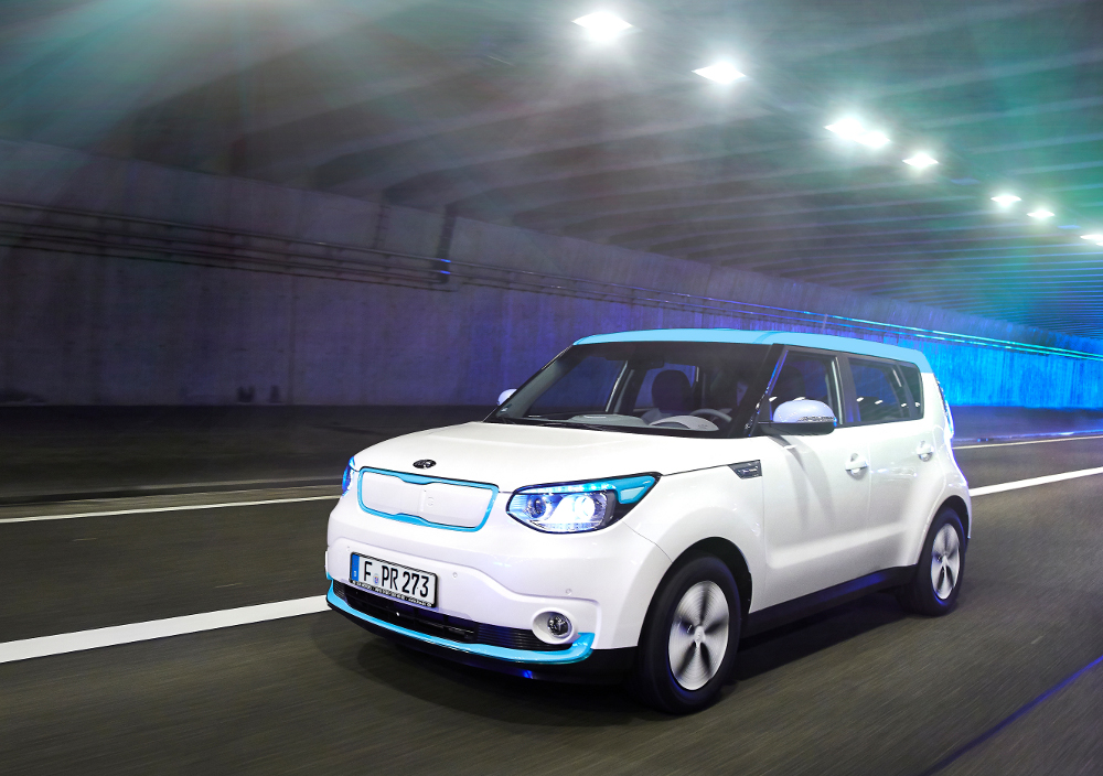 Kia Soul EV mit großer Serienausstattung