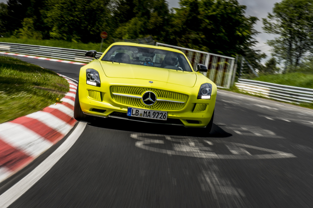 Mercedes SLS AMG ED – der E-Supersportwagen