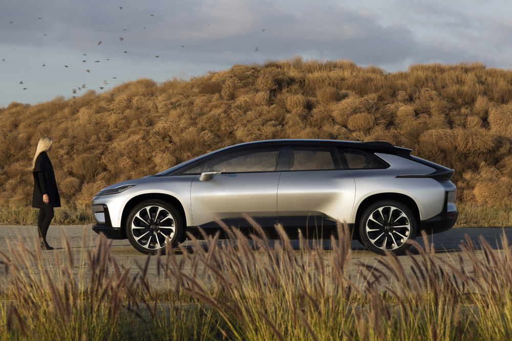 Elektro-SUV gegen das Model X? Bild: Faraday