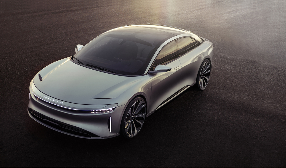 Echte Chance auf den Thron? Der Lucid Air. Bild: Lucid Motors